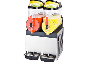 10L×2 εμπορική Slush μεγάλης περιεκτικότητας μηχανή για τα ποτά χυμού ποτών, 110V - 115V